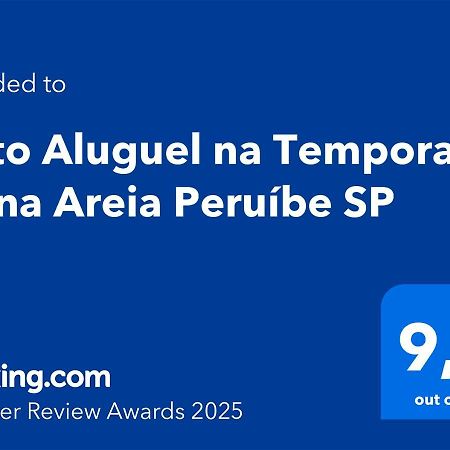 Apto Aluguel Na Temporada Pe Na Areia Peruibe Sp מראה חיצוני תמונה