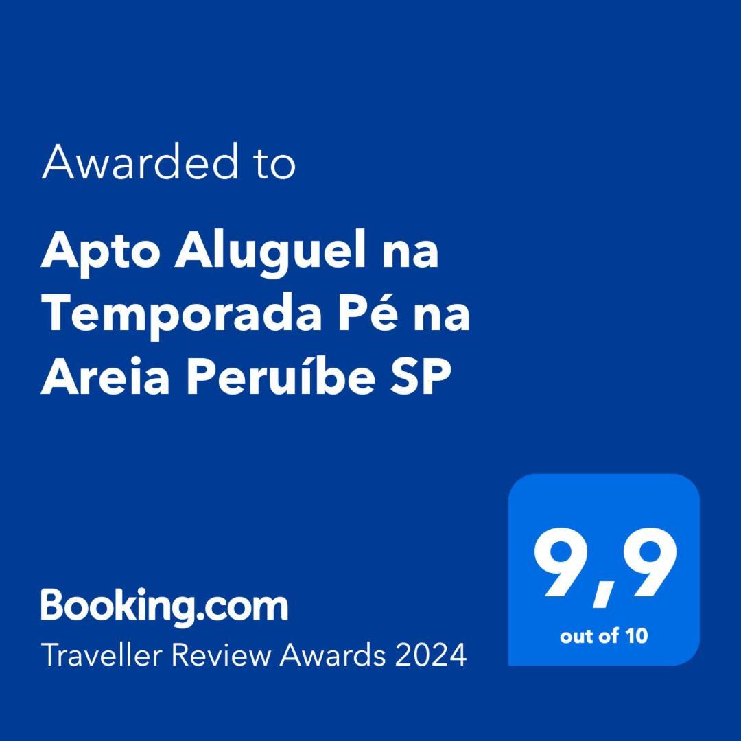 Apto Aluguel Na Temporada Pe Na Areia Peruibe Sp מראה חיצוני תמונה