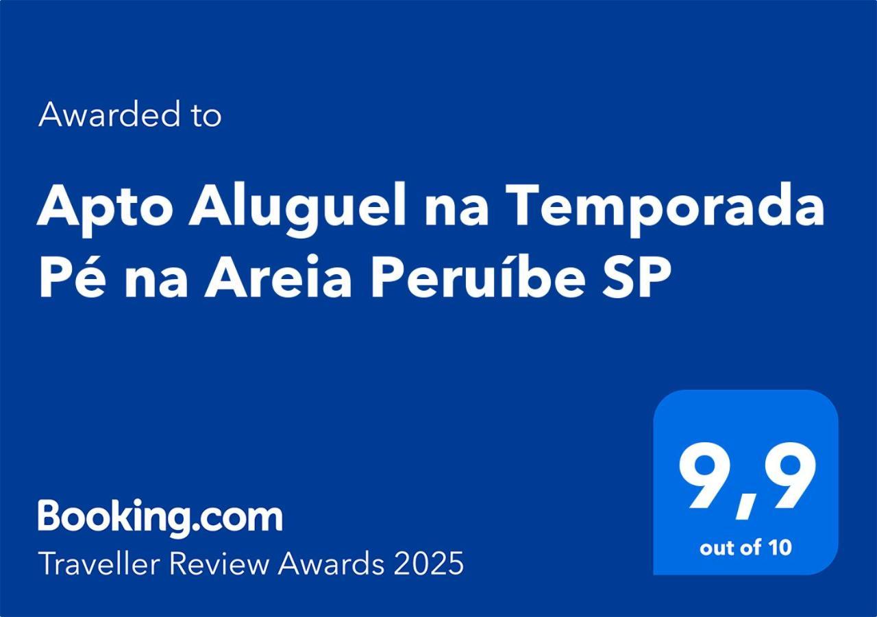 Apto Aluguel Na Temporada Pe Na Areia Peruibe Sp מראה חיצוני תמונה